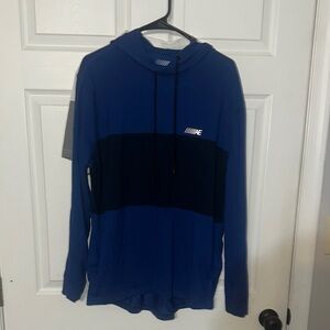 American Eagle Outfitters Men's Blue Hoodie Shirt